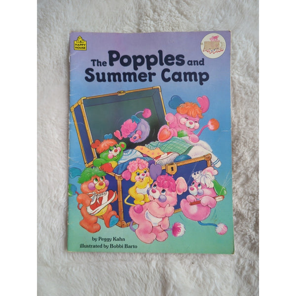 Vintage 1987 Random House The Popples and Summer Camp Children’s Paperback