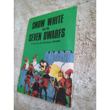 A Giant Fairy Story Snow White And The Seven Dwarfs 1983 Large Print Vtg