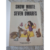 A Giant Fairy Story Snow White And The Seven Dwarfs 1983 Large Print Vtg