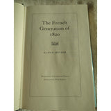 The French Generation of 1820 by Alan Barrie Spitzer Signed HC DJ Vtg 1987
