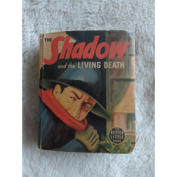 1940 THE SHADOW AND THE LIVING DEATH The BETTER LITTLE BOOK #1430 Vtg Whitman