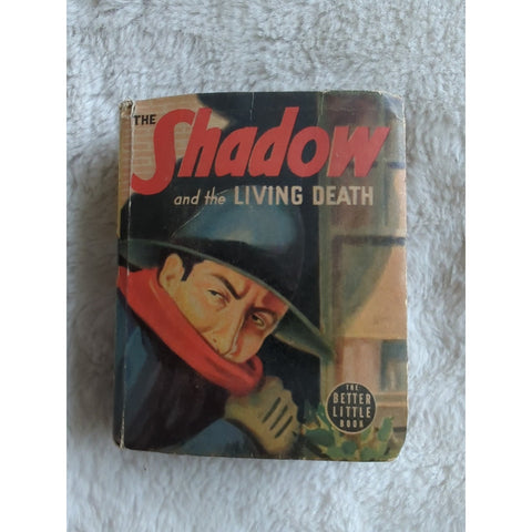 1940 THE SHADOW AND THE LIVING DEATH The BETTER LITTLE BOOK #1430 Vtg Whitman
