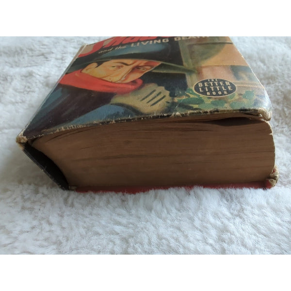 1940 THE SHADOW AND THE LIVING DEATH The BETTER LITTLE BOOK #1430 Vtg Whitman
