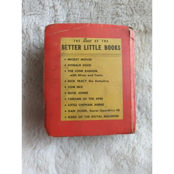 1940 THE SHADOW AND THE LIVING DEATH The BETTER LITTLE BOOK #1430 Vtg Whitman