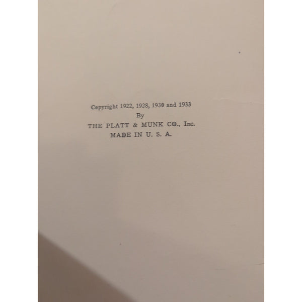 Watty Piper FAMOUS RHYMES MOTHER GOOSE HC Platt And Munk Co 1933 Bit Rough