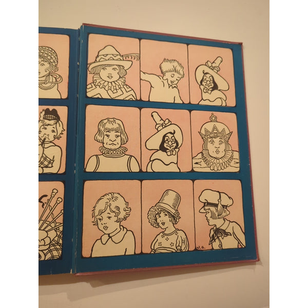 Watty Piper FAMOUS RHYMES MOTHER GOOSE HC Platt And Munk Co 1933 Bit Rough