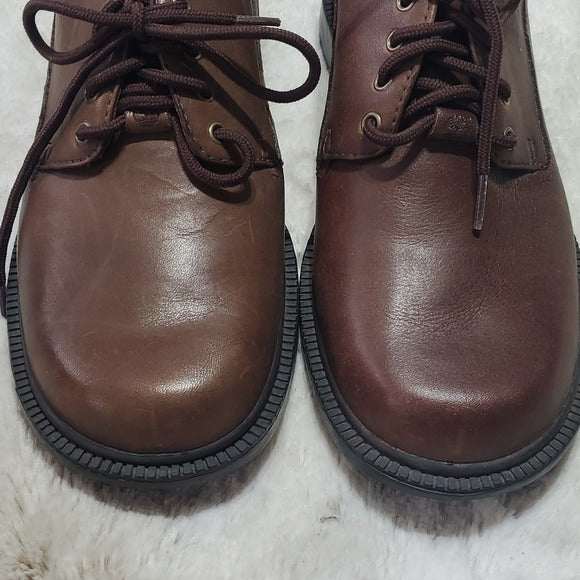 Timberland Sport System Brown Leather Lace Up Shoes Size 6M NWOT