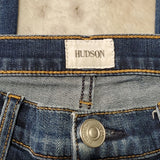 Hudson Tally Mid Rise Skinny Crop Blue Jeans Size 26