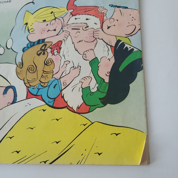 1976 Fawcett Comic Dennis The Menace Mr. Wilson And His Gang At Christmas #159