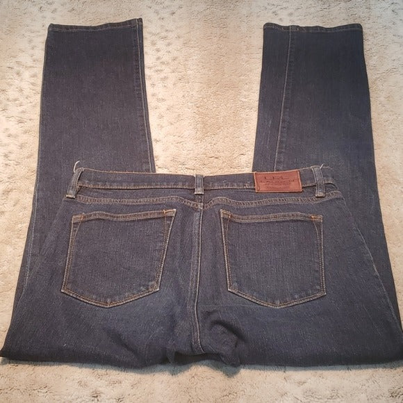 Lauren Ralph Lauren Mid Rise Classic Straight Jean Size 4