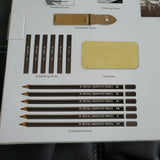 Royal Art Instructor Sketching Full Set w Instructional Book New