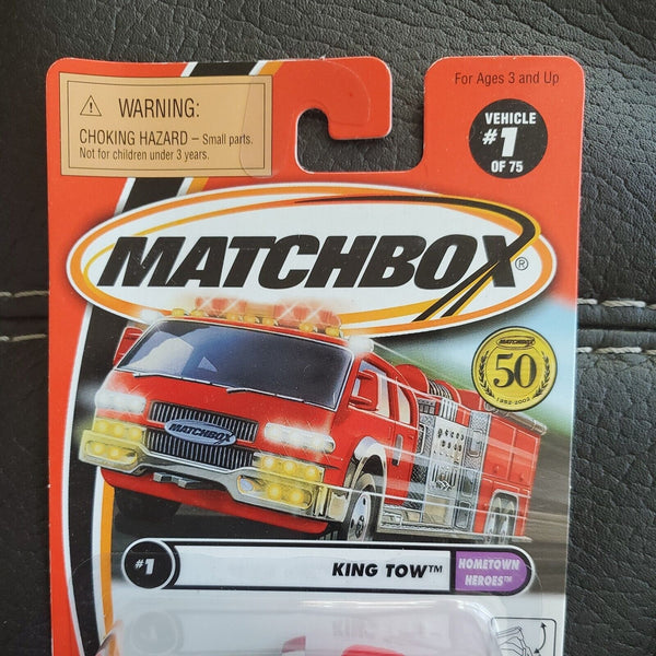 MATCHBOX KING TOW-Hometown HEROES #1 2000 1:64 Scale 95197 All Star Towing