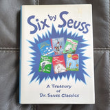 Six by Seuss Very Good Hardcover Dust Jacket 1991 First Print 6 Book Treasury