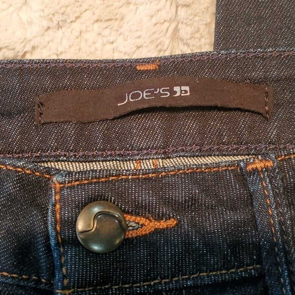 Joe's Jeans Mid Rise The Socialite Kicker Dark Capri Jeans Size 27