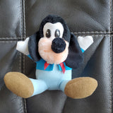 Goofy Mickeys Christmas Carol 6" Plush Stuffed Animal Disney Vintage 1984