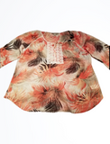 Laura Ashley Flowey Floral Blouse Size L