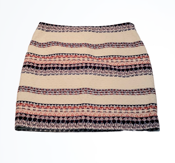 Katherine Barclay Wool Blend Striped Skirt Size 6