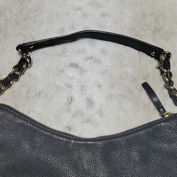 Kate Spade Black Pine Street Finley Leather Shoulder Bag