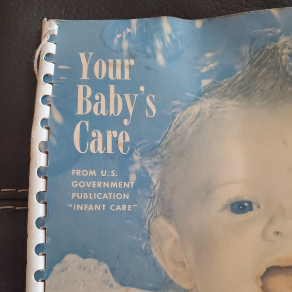 VTG 'YOUR BABY'S CARE' BABY 23RD ED CARLETON J WEST PUBLICATIONS TRADE PAPERBACK