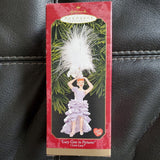 1999 Hallmark Keepsake Ornament Lucy Gets in Pictures  I Love Lucy w/ Headdress