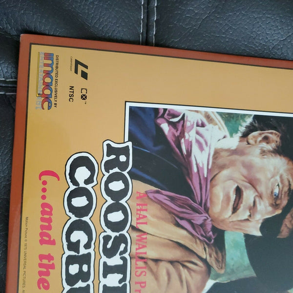 Rooster Cogburn...and the Lady (Laserdisc MCA 1987) John Wayne Katharine Hepburn