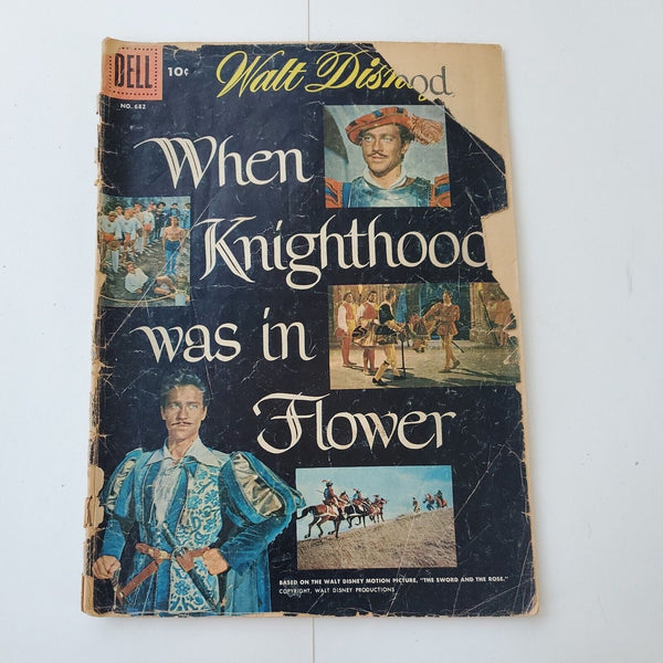 Walt Disney's When Knighthood Was In Flower Four Color Comic #682 Dell 1956