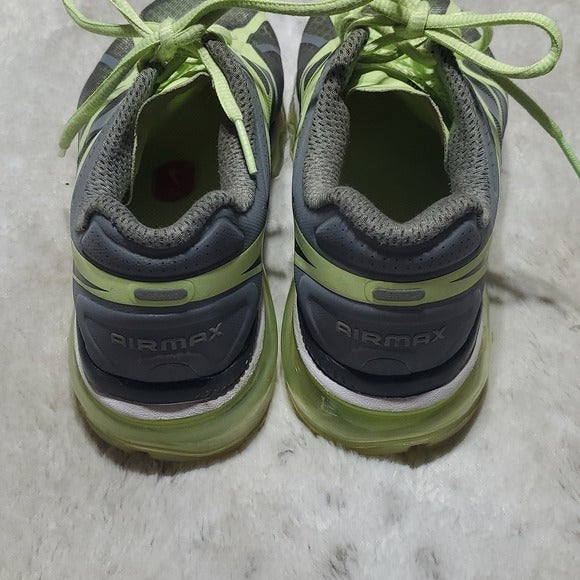 Nike Yellow Green Grey AirMax FitSole Athletic Crosstraining Shoes Size 5.5