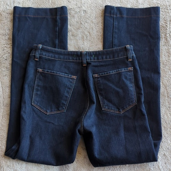 J Brand Dark Wash High Rise Mary Richards Straight Leg Stretch Blue Jean Size 29