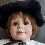 Very Rare My Dolly My Own Boy Puritan Porcelain Doll Carol Gribbet Jan Garnett