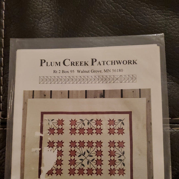 Plum Creek Patchwork "Minnesota Lily" by Johanna Wilson Quilt Pattern 3054