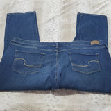 Levi's Signature Gold High Waisted Curvy Straight Blue Jeans Size 28S