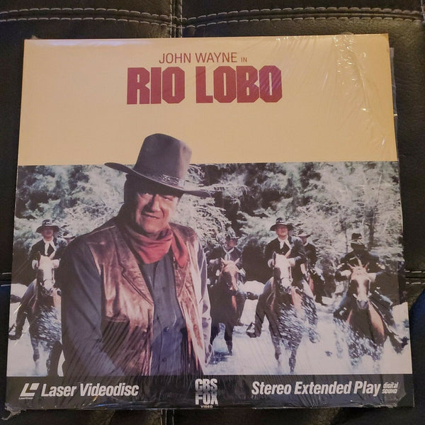 JOHN WAYNE Rio Lobo  LaserDisc LD Laser Disc Videodisc Western Extended Play