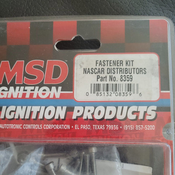 NWT MSD Ignition Part No 8359 Fastener Kit Nascar Distributors