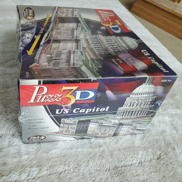 Puzz 3D US CAPITOL Dimensional PUZZLE 764 Pieces NEW SEALED Washington DC Gift