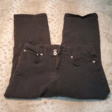 Jag Jeans Black Straight Leg Crop Jeans Size 4