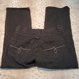 Jag Jeans Black Straight Leg Crop Jeans Size 4