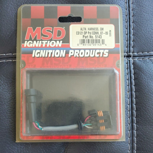 NWT MSD Ignition Part No 5143 Altn Harness GM CS121 Op Pol Conn 87-89