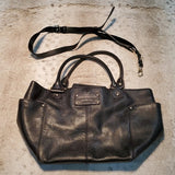 Kate Spade Pebbled Black Leather Shoulder Bag