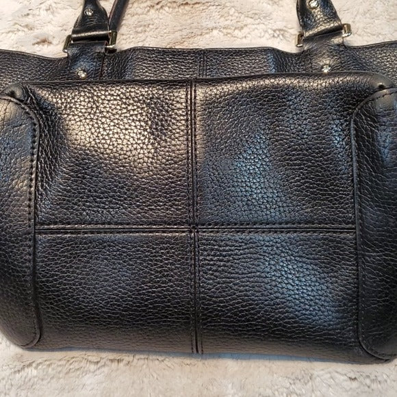 Kate Spade Pebbled Black Leather Shoulder Bag