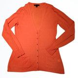 Banana Republic Italian Yarn Orange Cardigan Size M