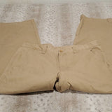 The North Face Men's Khaki Tan Straight Leg Relaxed Fit Pants Size 38 Short