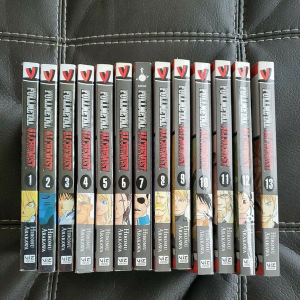 Fullmetal Alchemist Manga vol 1-13 Viz Media English Hiromu Arakawa Very Good