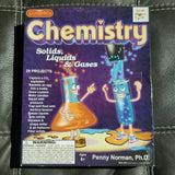 *New* Sealed - Science Wiz Chemistry Set Solids Liquids Gases - 29 Projects Book