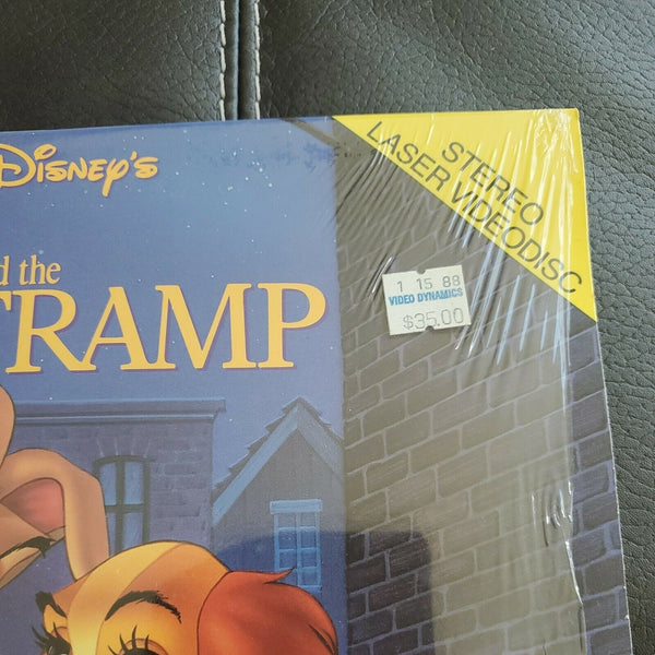 LADY AND THE TRAMP Walt Disney Animated Classic LASERDISC Stereo Edition