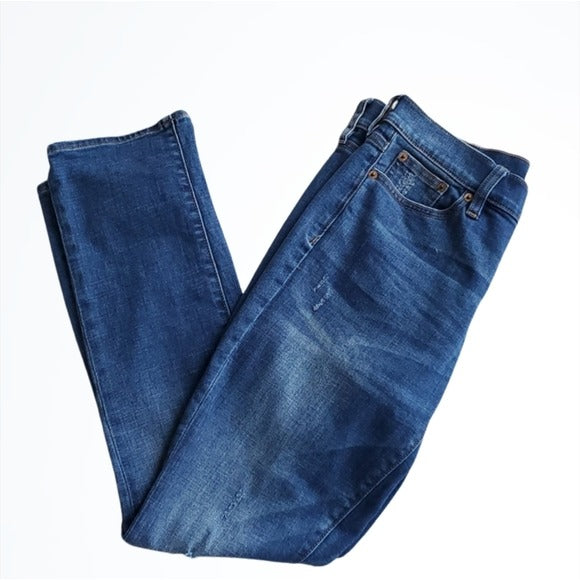 J.Crew Mid Rise Skinny Blue Jeans Size 27