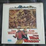 THE WAR WAGON Laserdisc John Wayne Kirk Douglas 1967 western 1987 MCA home video