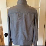 Tahari Charcoal Light Weight Jean Utility Jacket Size L