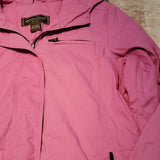 Eddie Bauer Dusty Pink Lomger Hooded Utility Jacket Size S