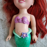 Disney Talking Light Up Little Mermaid Ariel 14" Doll Toy New Batteries Needed