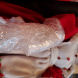 Vintage Doll With Gingerbread Cookies-17" Porcelain In Original Box Stand Rare